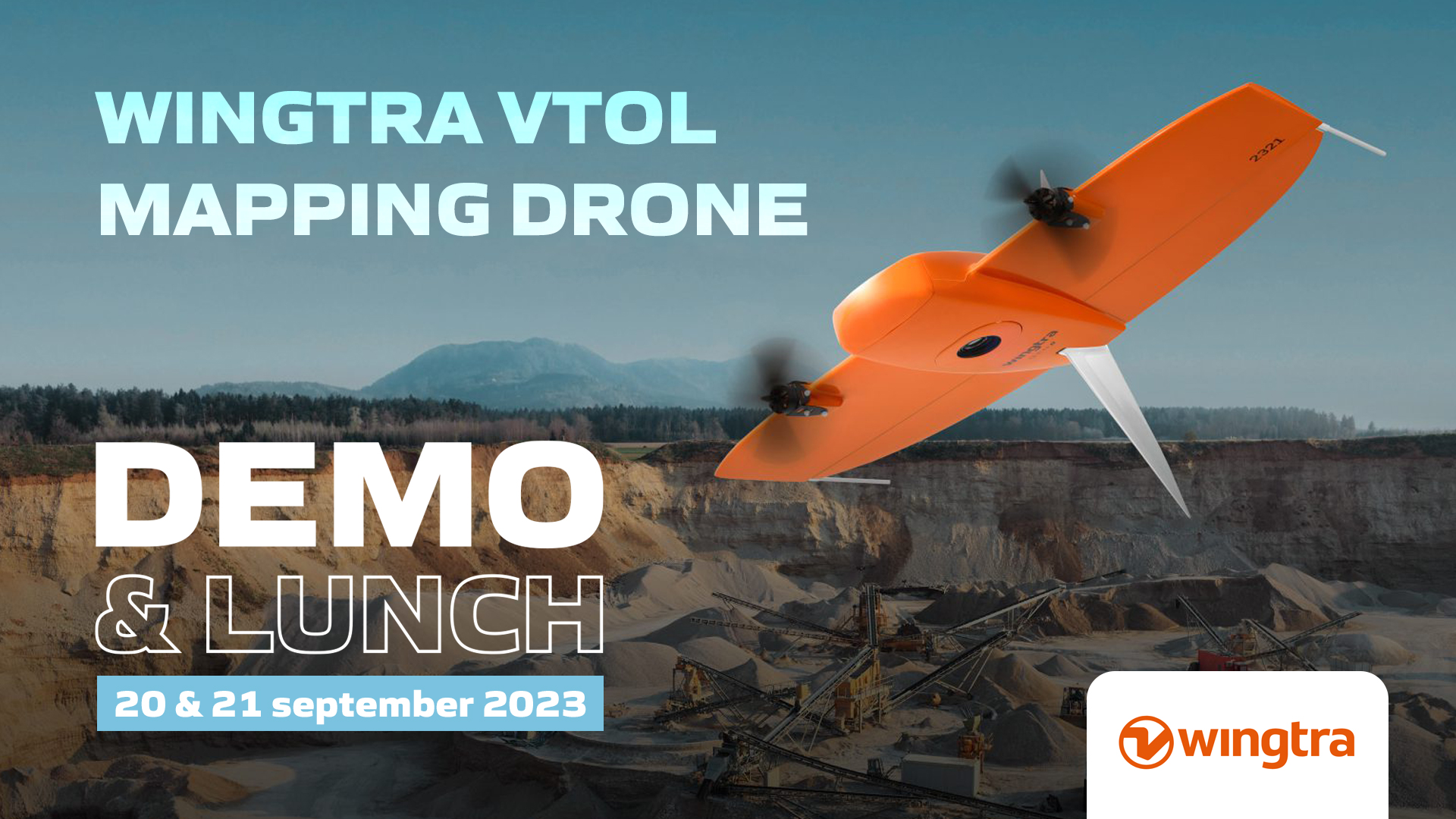 Wingtra VTOL Mapping drone