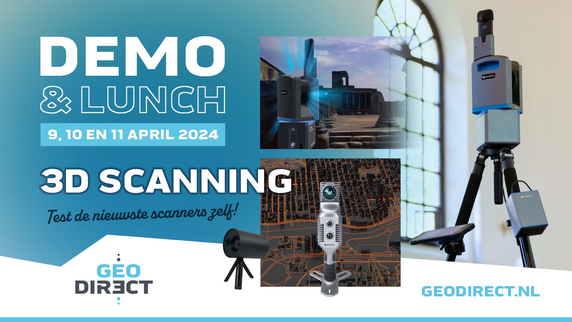 Demo & Lunch Event 3D scanning